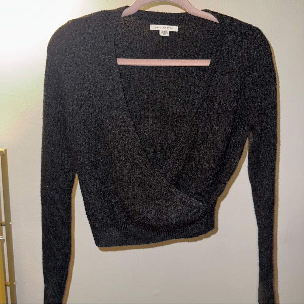 American Eagle Cropped Sweater